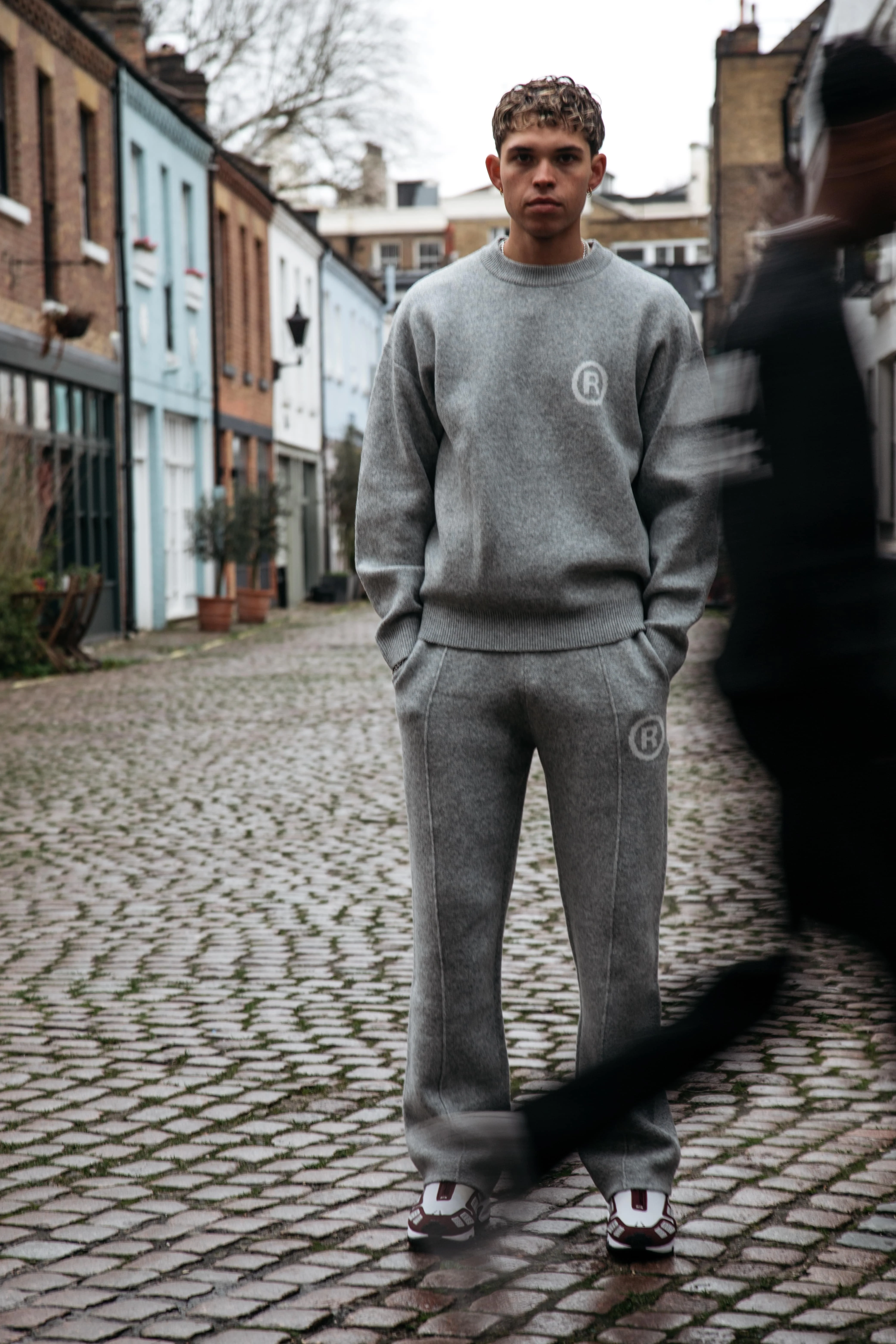 Grey Knit RMDY. Studios Joggers
